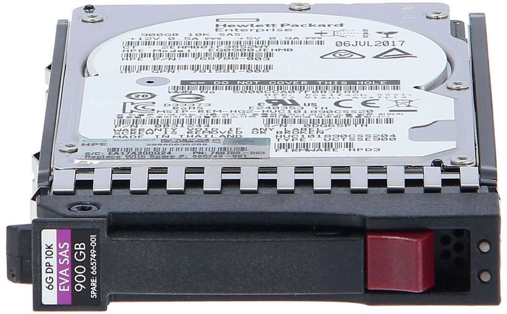 Жесткий диск HP 900GB 2.5&quot; 10K DP SAS 6GB/S QR478A