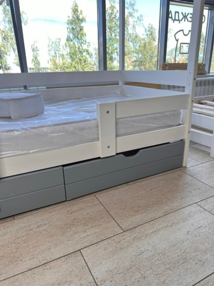 Ящики 180*80 - 2 шт. серые (ММ, на кровать 180*90)