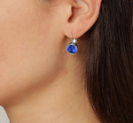 Серьги Dyrberg Kern LOUISE SS SAPPHIRE 440163