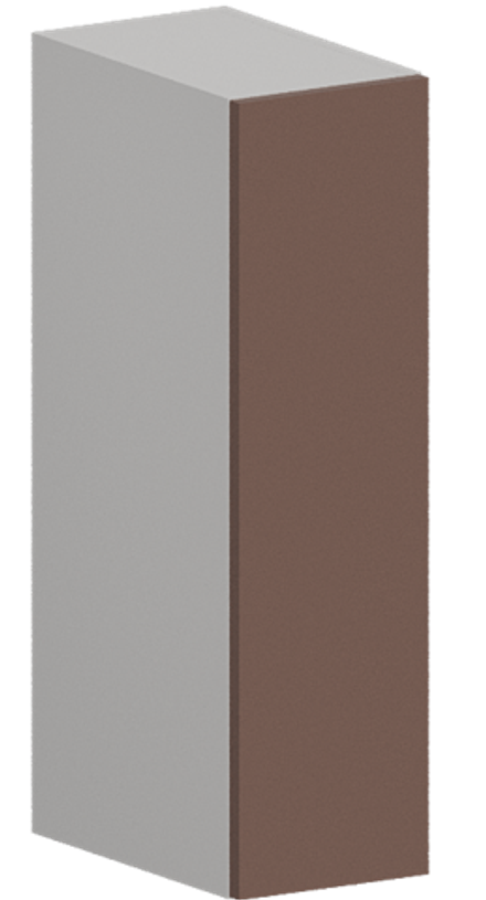 Кухня Модуль ШВБ 200М Белый / Пудрово-розовый