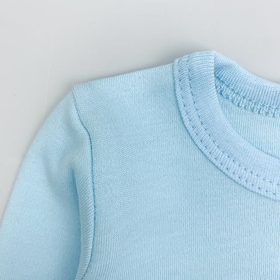 Слип хлопковый Basic Голубой