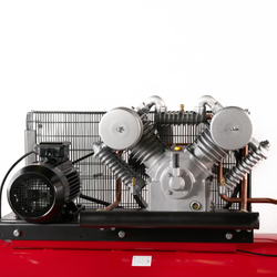 Компрессор ROSSVIK СБ4/Ф-500.LТ100/16-7,5, 1000 л/мин, 16 бар, ресивер 500 л, 380 В/7,5 кВт, красный