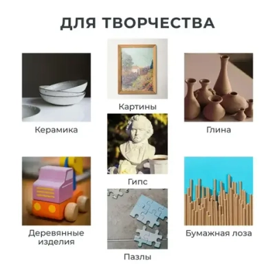 Лак акриловый матовый для мебели творчества и картин