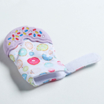 4328488 Прорезыватель рукавичка «Пончик», на липучке, цвет МИКС