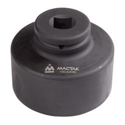 МАСТАК (100-42085) Головка торцевая шестигранная для гаек роликового подшипника BPW 3/4", 85 мм