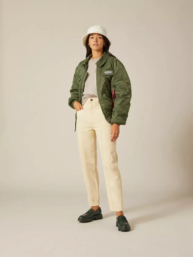 Куртка Alpha Industries CWU 45/P Sage Green (женская)