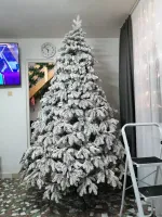 Заснеженная елка «Камчатская» (Литая+пвх) 3,5 м