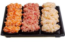 Гунканы ассорти лосось, гребешок, тунец, 15шт