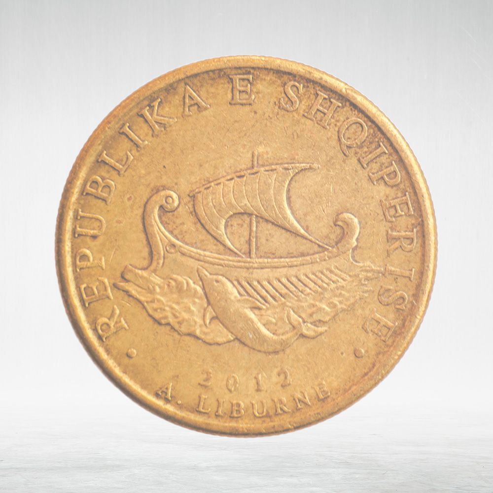 Albania, 20 Lekë, 2012, VF