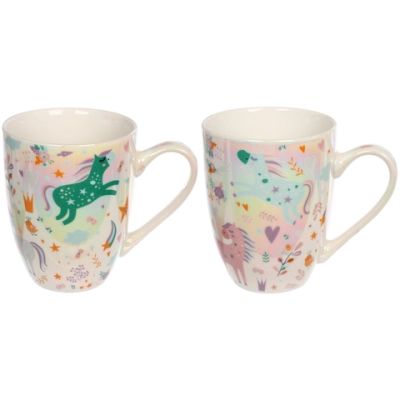 Кружка керамическая 340мл «Волшебные лошадки», микс рисунков