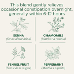 Traditional Medicinals, Smooth Move, органическое слабительное средство, ромашка и сенна, без кофеина, 16 чайных пакетиков, 32 г, (1,13 унции)