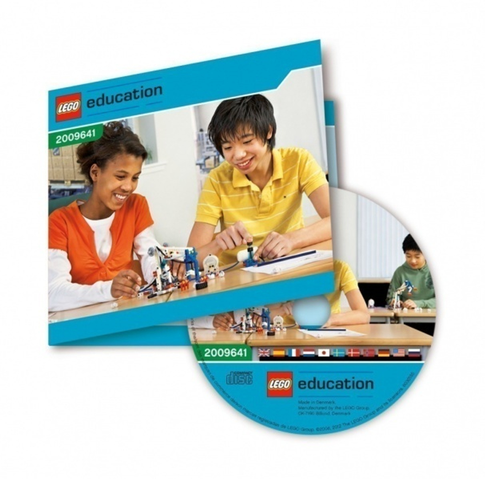 Lego 2009641 Книга для учителя "Пневматика", CD (комплект заданий)