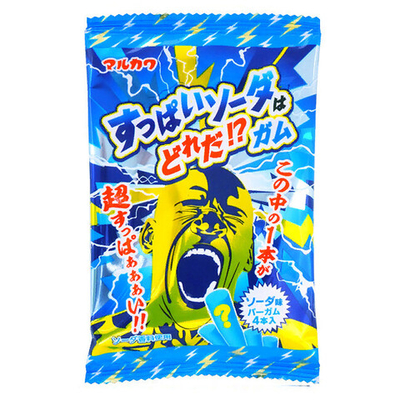 Резинка жевательная со вкусом кислой содовой 10 г Marukawa