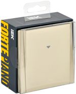 FORTE&PIANO Выключатель карточный 30А FP443 ваниль IEK