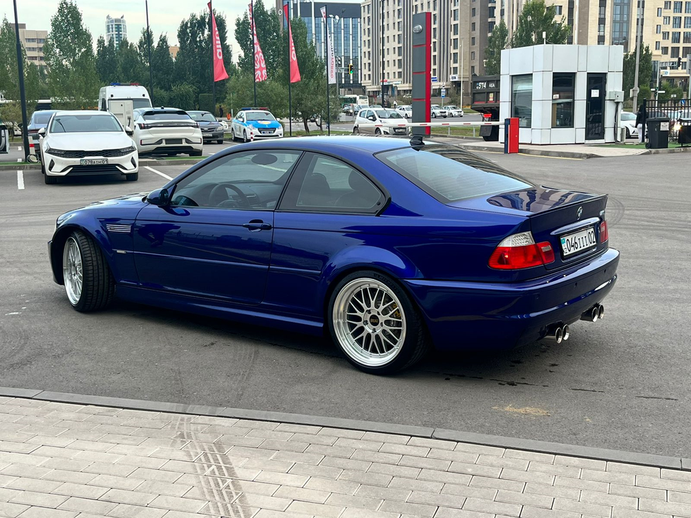 E46 & BBS LM 19" brilliant silver/diamond cut