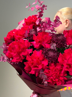 Букет "Малиновый подарок"