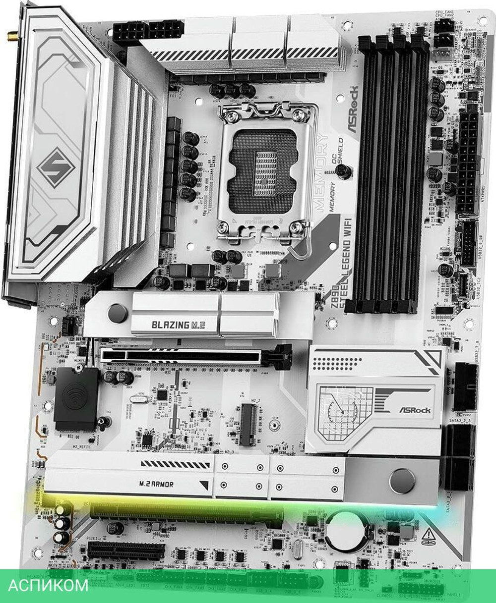 Материнская плата ASRock Z890 Steel Legend WiFi