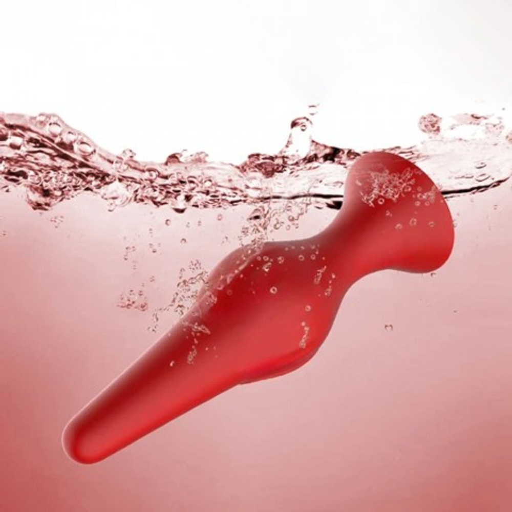 Анальная пробка Gravity, цвет бордовый (M)