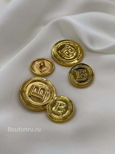 Пуговицы БМН золото