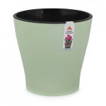 Горшок цв. Лея 3,6л двойной (св.зеленый) (комплект 20 шт)