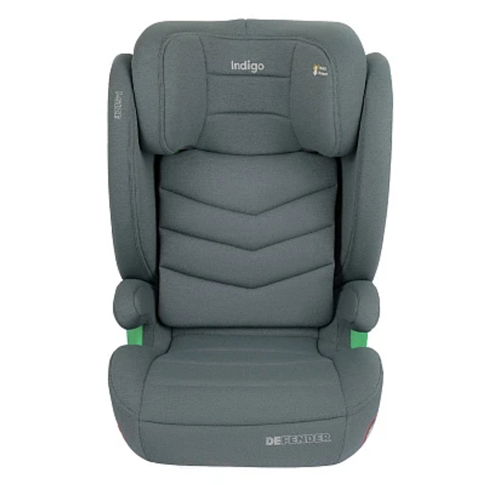 Автокресло детское Indigo Defender Isofix группа 2/3 (15-36) зеленый