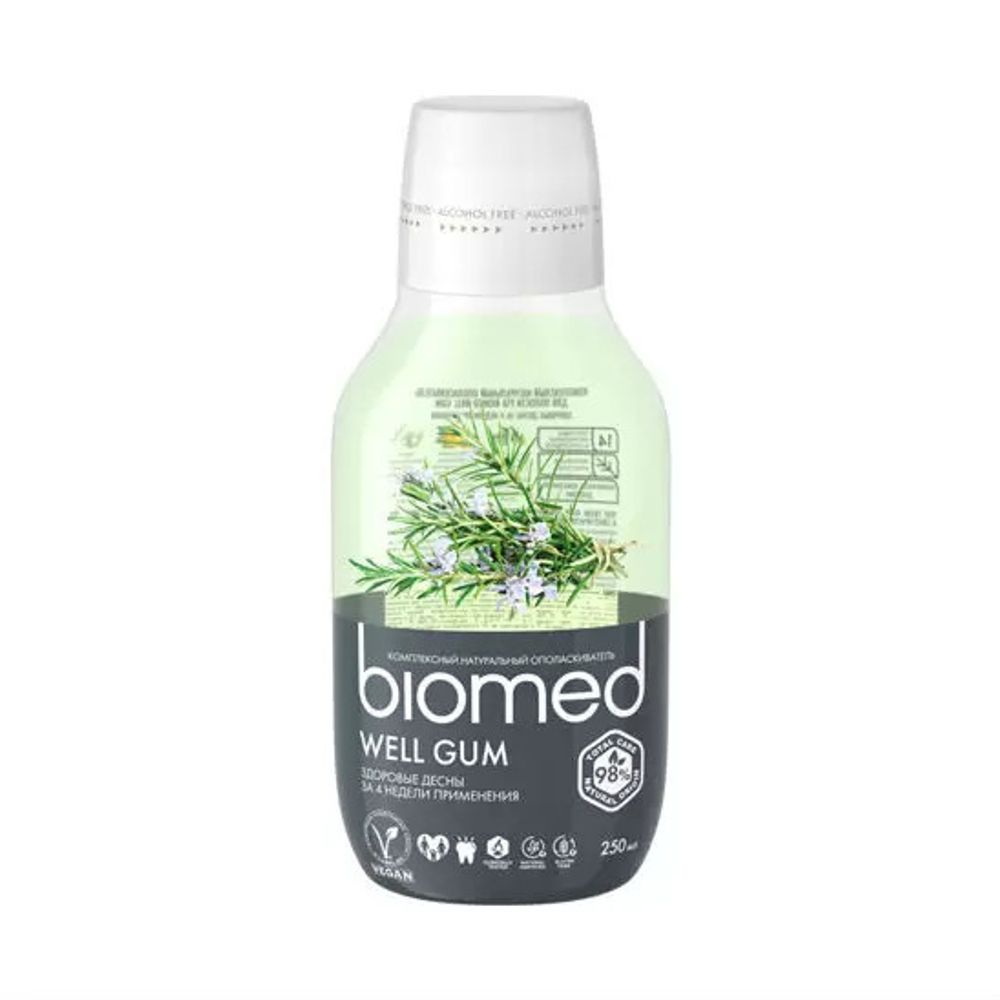 BIOMED 250мл. Ополаскиватель WELL GUM