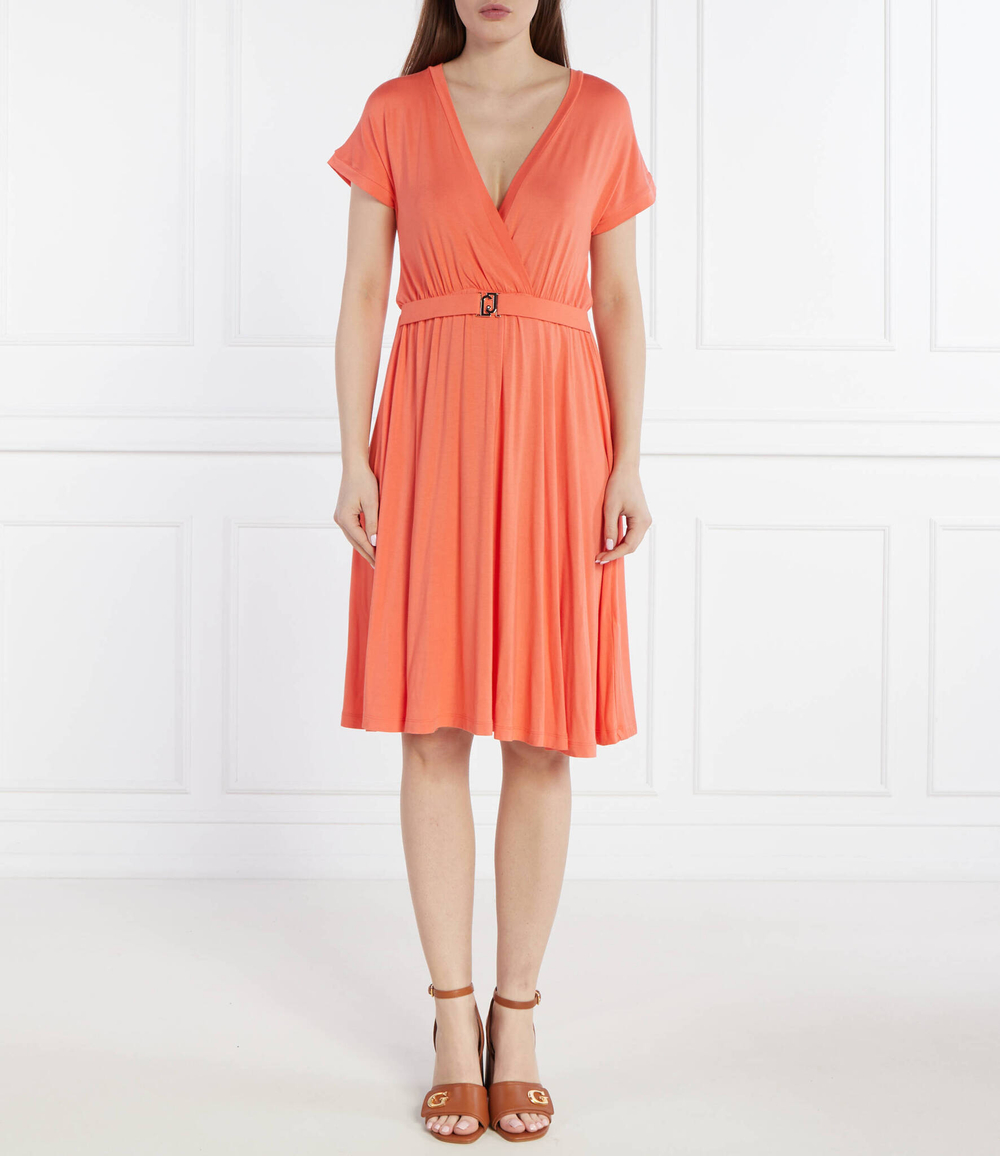 Платье с ремешком Liu Jo Beachwear - коралловый(VA4112 JS360)