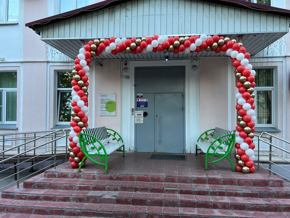 Арка из шаров Полина