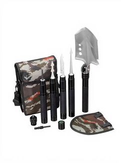 Тактическая лопата складная многофункциональная 118 см