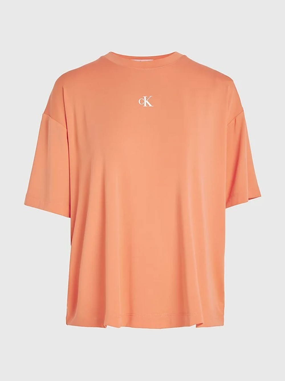 Calvin klein t shirt orange on sale