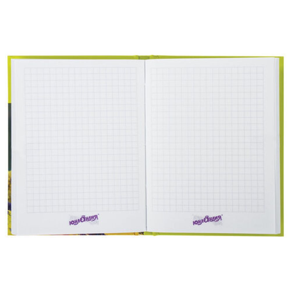 Блокнот МАЛЫЙ ФОРМАТ (110х147 мм) А6 ЮНЛАНДИЯ, 80 л., твердый, клетка, "Котик", 111621