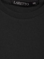 Черный лонгслив кофта детская школьный