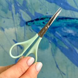 Ножницы для сахарной флористики и цветоделия острые с прямыми лезвиями