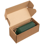 Свеча декоративная темно-зеленого цвета из коллекции edge, 16,5см