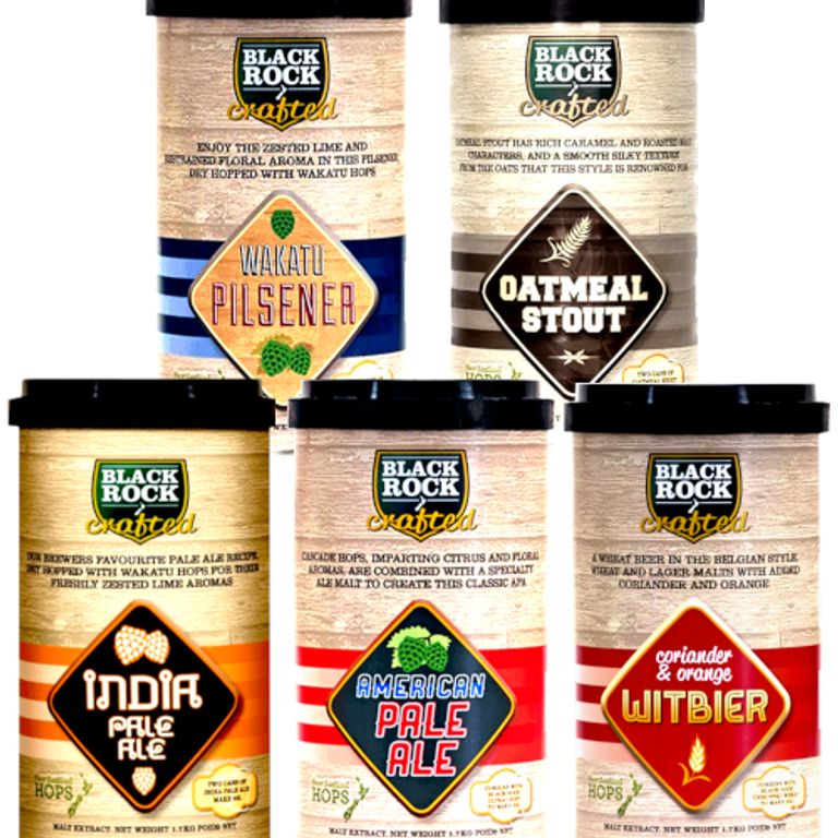 Обзор солодовых экстрактов Black Rock серии CRAFT