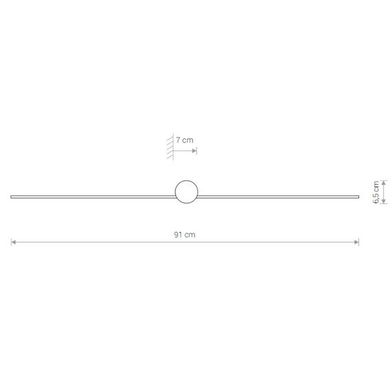 Настенный светодиодный светильник Nowodvorski Triangles Led 8128