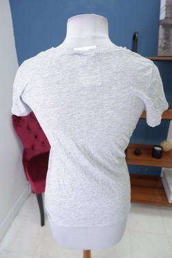 Футболка H&M с принтом 42 размер