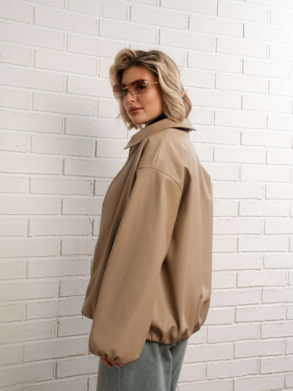 Куртка Поверь в мечту (бежевая) Б15154-7М LT Collection