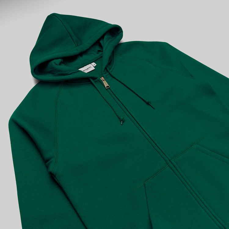 Толстовка мужская Carhartt WIP Chase Jacket Hooded артикул:I033664_chervil - купить в магазине Дайс