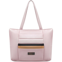 Детская коляска Adamex Rimini Deluxe 2 в 1 RI244 РОЗОВ.КОЖА+ ЗОЛОТО.ОТДЕЛКА