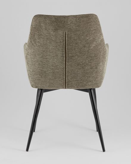 Стул обеденный Adam рогожка серо-зеленый