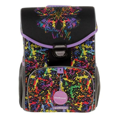 Ранец 25x37x14см ErgoLine 15L Butterfly (ErichKrause)