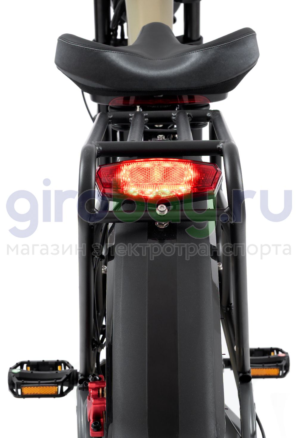 Электровелосипед Yokamura Dyna 2500W (52V/30Ah) - Military Khaki фото №12