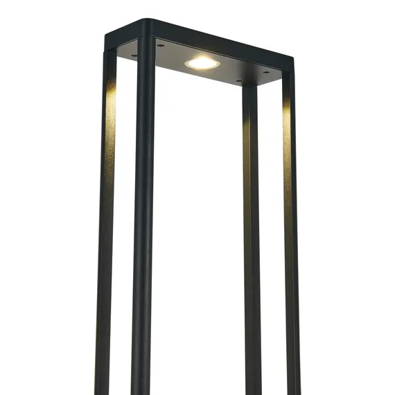 SL9534.415.01 Светильник уличный напольный ST-Luce черный/черный LED 1*9W 2700K ELMA