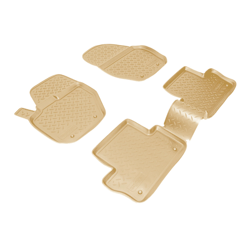 Ковры в салон Norplast/Unidec для Volvo XC60 (2008-)Полиуретан,Бежевый, арт.NPL-Po-96-01-B