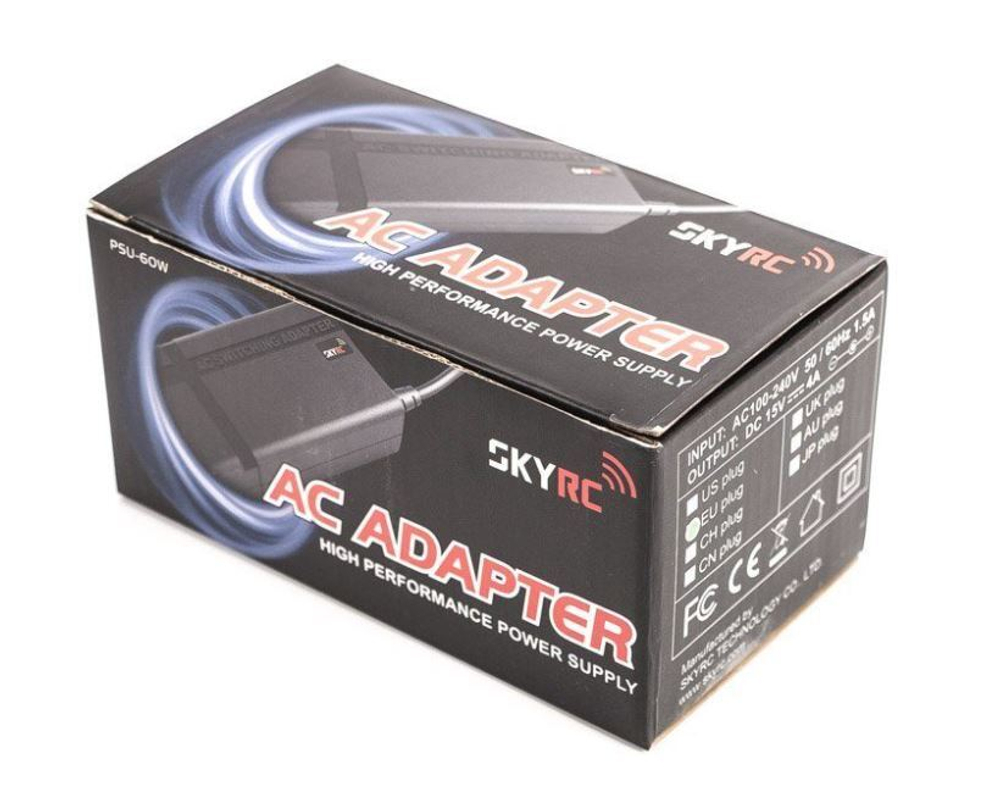 Блок питания 15В 4А SkyRc