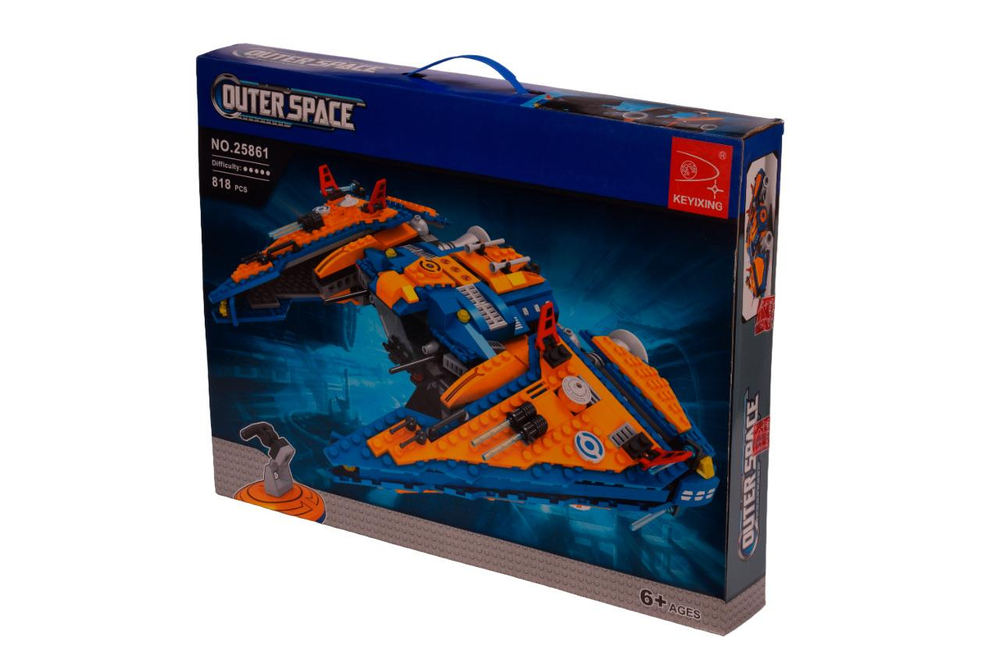 Конструктор блочный Аусини 818дет., коробка 25861