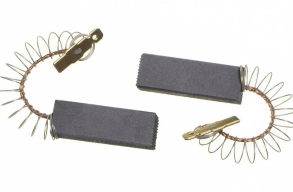 КОМПЛЕКТ! Щетки подходят для стиральной машины Siemens 5х12.5х35 - 2 шт. с пружиной. / Угольные щетки Электролюкс Бош с пружиной.