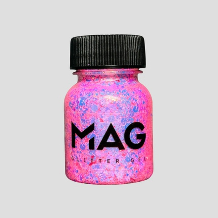 Гель блестки MAG Малина 38 гр