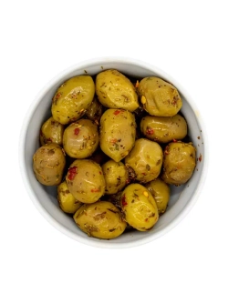 Оливки Халкидики в масле с перцем буково 250 г * 2 шт